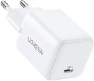 Încărcător Ugreen - X512, USB-C, GaN, 20W, alb