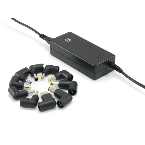 Incarcator universal pentru laptop, Conceptronic, 65W, Negru