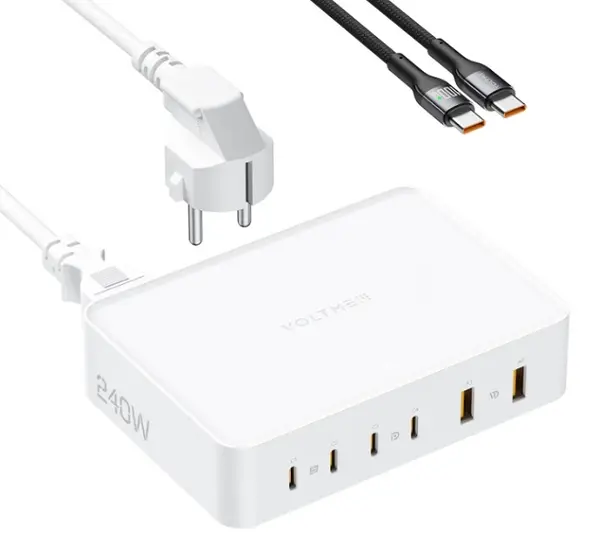 Încărcător Voltme - Revo 240, 240W, alb