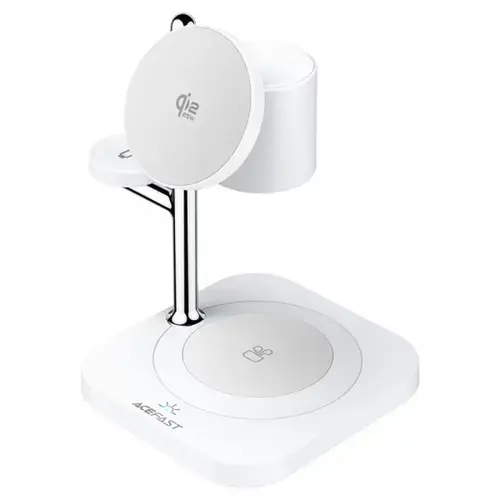 Incarcator Wireless Acefast E39 3in1, 32.5W (Alb)