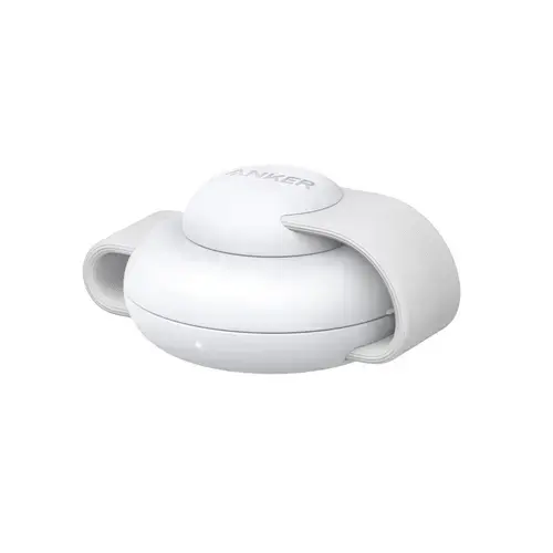 Incarcator wireless Anker MagGo 3-in-1, MagSafe Qi2, 15W, pliabil, pentru iPhone 15/16, AirPods, Apple Watch (Alb)