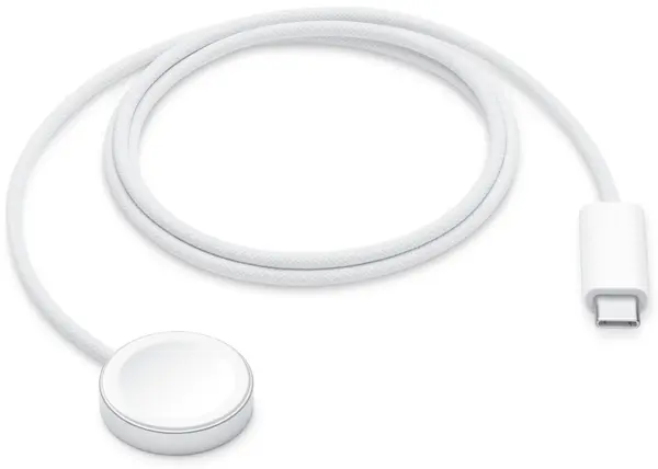 Încărcător wireless Apple - Apple Watch, Magnetic/USB-C, alb