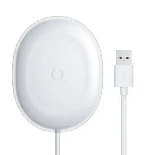 Incarcator Wireless Baseus Jelly, Induction Charger, 15W (Alb)