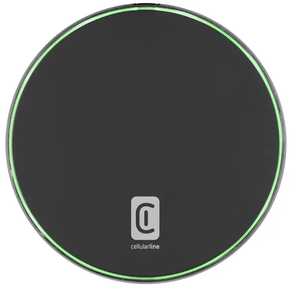 Încărcător wireless Cellularline - Fast Pad, 15W, negru
