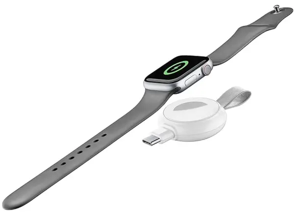 Încărcător wireless Cellularline - Power Pill, Apple Watch, alb