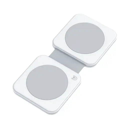 Incarcator wireless Dviced 2-in-1 DV230007, Magnetic (Alb)