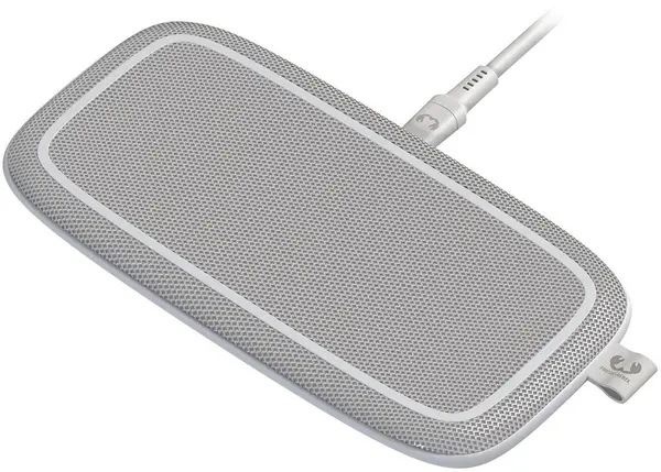 Încărcător wireless Fresh N Rebel - Base Duo, 10W, gri deschis