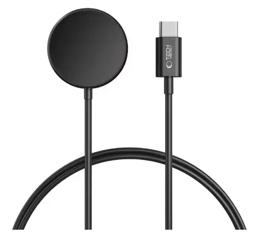 Incarcator Wireless Tech-Protect MC03 Ultraboost pentru Samsung Galaxy Watch Series, USB-C, Negru