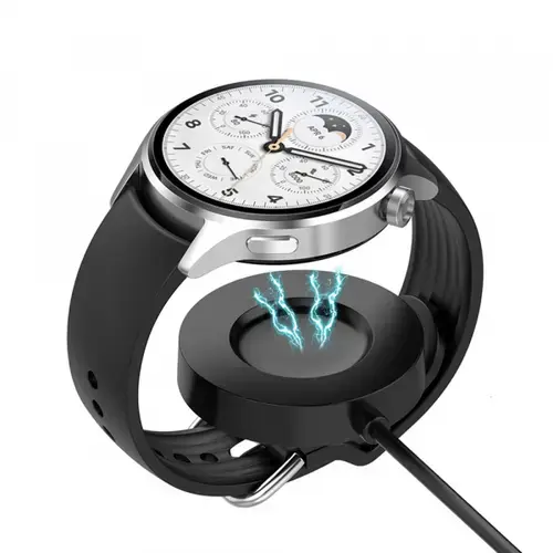 Incarcator Wireless Techsuit TXC6 pentru Xiaomi Watch S1 Pro, USB-A