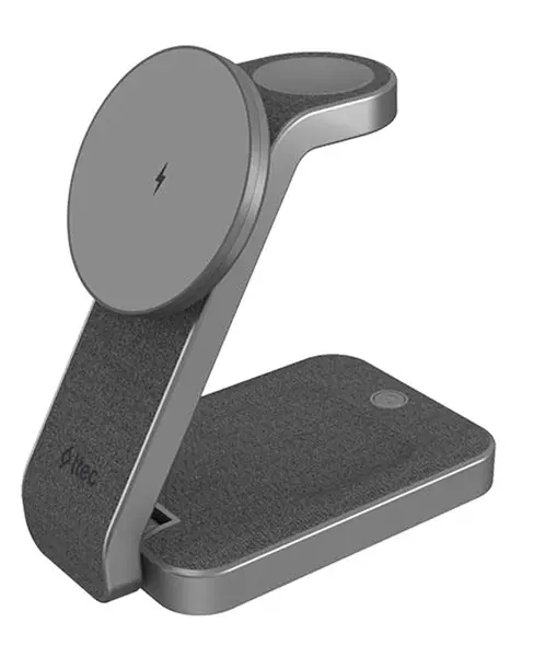 Încărcător wireless ttec - AirCharger Quattro, MagSafe, gri