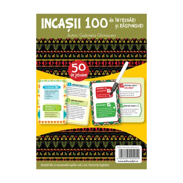 Incasii. 100 de intrebari si raspunsuri | Gabriela Girmacea