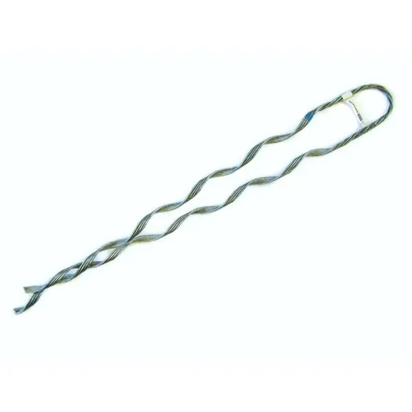 Inchizatoare spirala cablu fibra optica Braun Group BGH-11.7-12.8, diametru 11.7-12.8mm, 4KN, otel zincat, marcaj verde