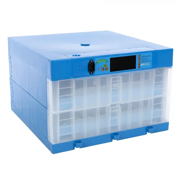 Incubator automat Micul Fermier GF-1509, 80W, 2 etaje, 128 oua gaina