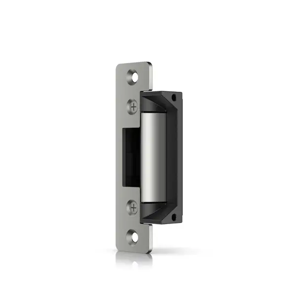 Incuietoare electrica Ubiquiti UniFi Access, fail-secure, forta 1200 kg, UACC-Lock-Strike-Secure-15mm