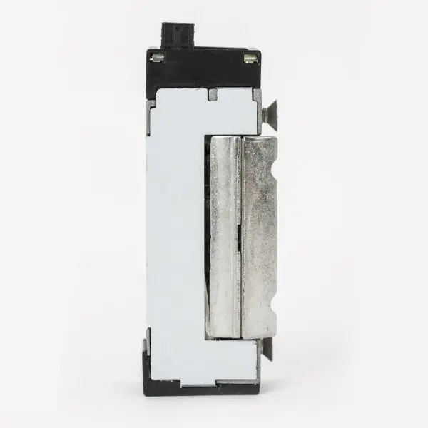 Incuietoare electromagnetica DORCAS-99NF-412-PRE incastrabila pentru usi cu deschidere sub presiune, ajustabila, 12/24Vcc