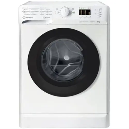 INDESIT Masina de spalat rufe Slim Indesit New MyTime MTWSA61294WKEE, 6 kg, 1200 rpm, Clasa C, Fast Cycles, Motor Inverter, Display LED, Alb