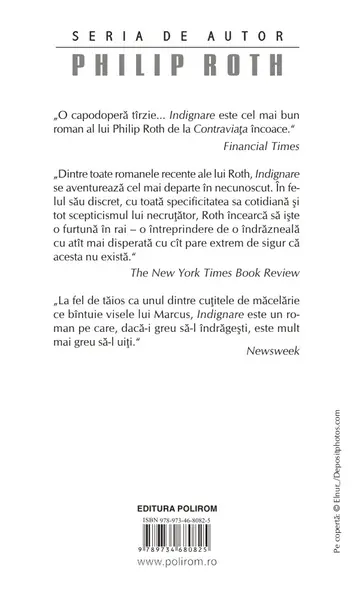 Indignare | Philip Roth