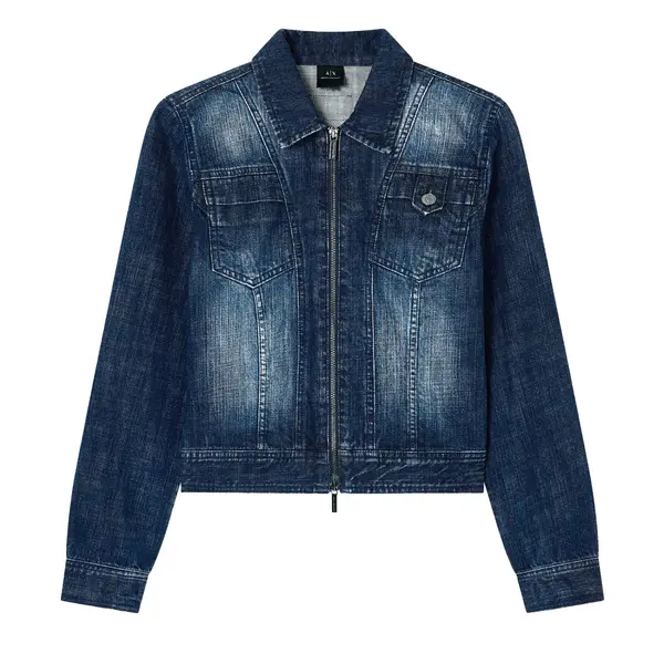 Indigo denim jacket S