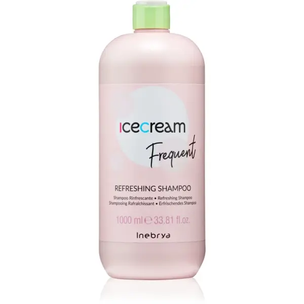 Inebrya Ice Cream Frequent Refreshing Shampoo sampon revigorant cu menta 1000 ml