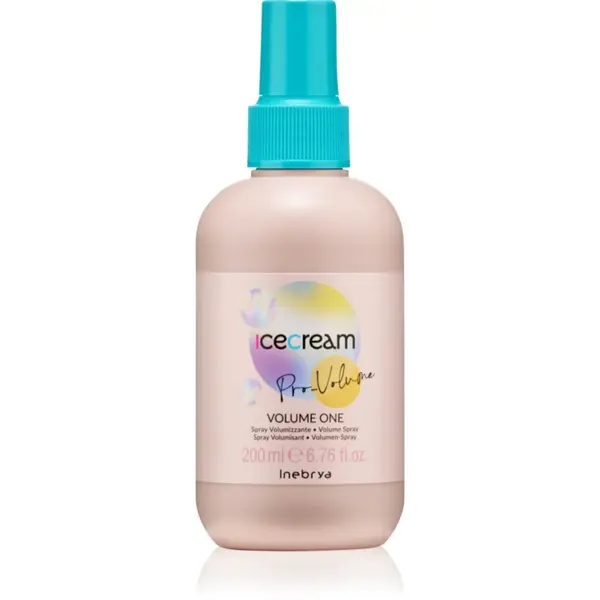 Inebrya Ice Cream Pro-Volume One Spray spray pentru păr cu volum 200 ml