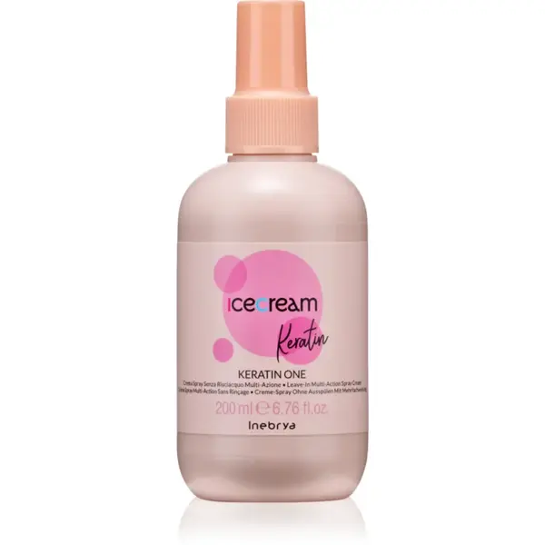 Inebrya Keratin One Multiaction jet de tratament pentru păr s keratinem 200 ml