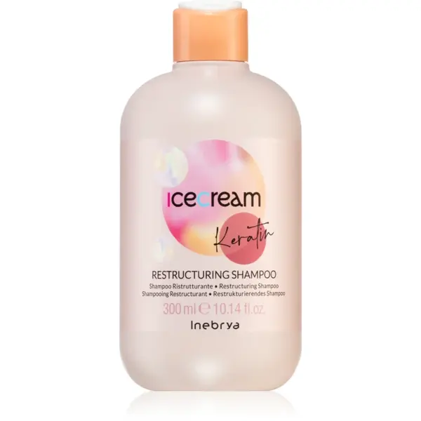 Inebrya Keratin Sampon restructurare cu keratina 300 ml