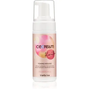 Inebrya Keratin Toning Mousse Spuma regeneratoare pentru păr