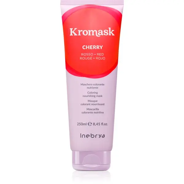 Inebrya Kromask mască intens colorantă culoare Cherry 250 ml