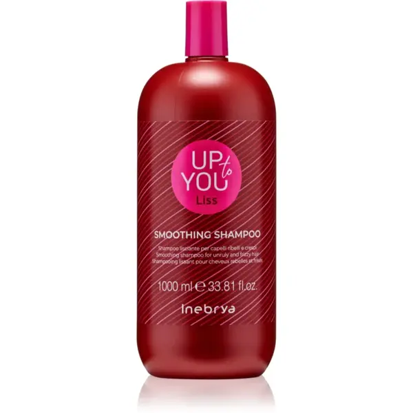 Inebrya Up To You Liss Smoothing Shampoo sampon pentru indreptarea parului pentru par indisciplinat 1000 ml