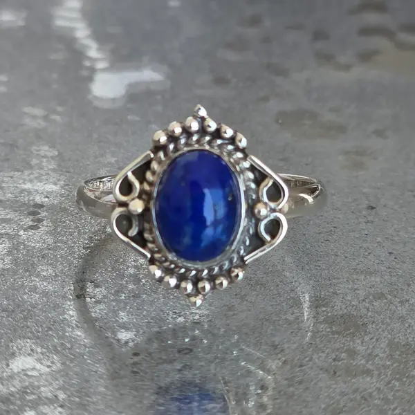 Inel argint lapis lazuli | Blue 2