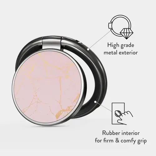 Inel Burga BHIPTGPGD pentru telefon Gumental Peachy Gold (Roz)