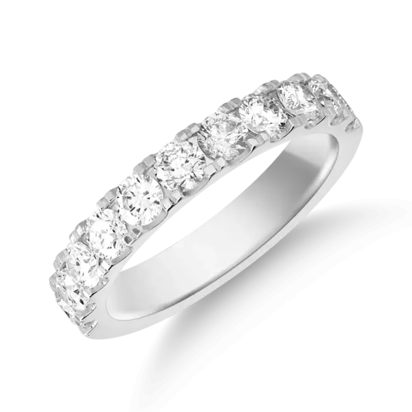 Inel din aur alb cu diamante de 0.98ct