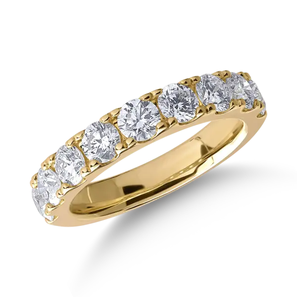 Inel din aur galben cu diamante de 1.5ct