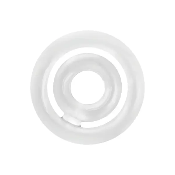 Inel dublu pentru penis ADDICTED TOYS Potenz C-Ring, din silicon flexibil, dimensiuni 20 x 42 mm, transparent
