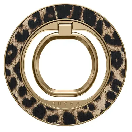 Inel magnetic Burga pentru telefon Nothing Changes Gold (Auriu/Negru)