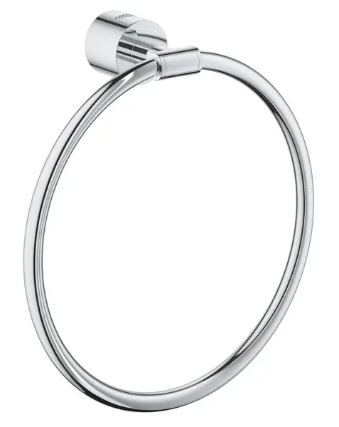 Inel prosop Grohe Atrio 40307003, montare pe perete, pivotant, fixare ascunsa, metal, Crom