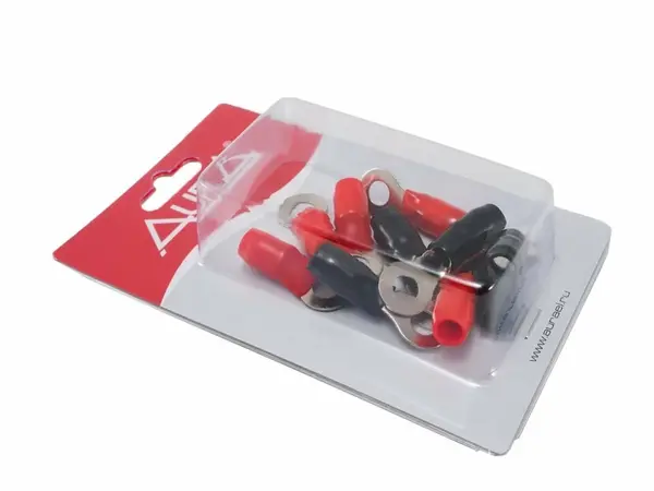 Inel terminal AURA ACN-R108 10, 8mm2 (8AWG), Set 10 Buc