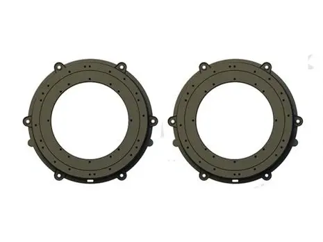 Inele adaptoare difuzoare auto Cod 20.592 Audi Q8 2018 - 2023 Fata 200mm