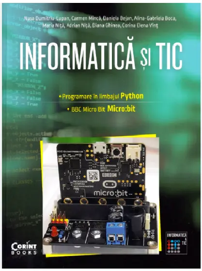Informatică și TIC clasa a VII-a. Programare în limbajul Python și Micro:bit
