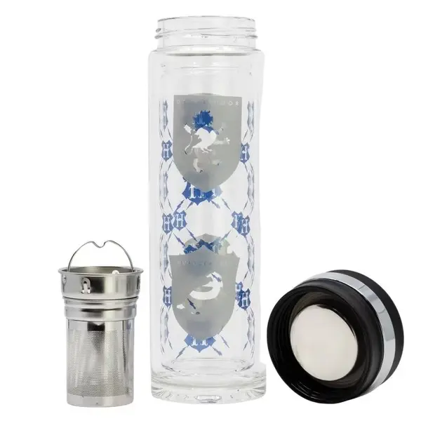 Infuzor de ceai din sticla barosilicata, cu pereti dubli, 350 ml, Harry Potter Engros