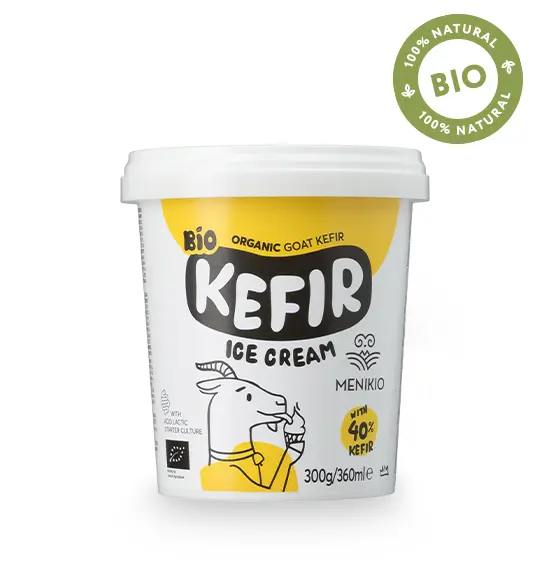 Inghetata de chefir cu lapte de capra si chefir de capra ECO 460ML