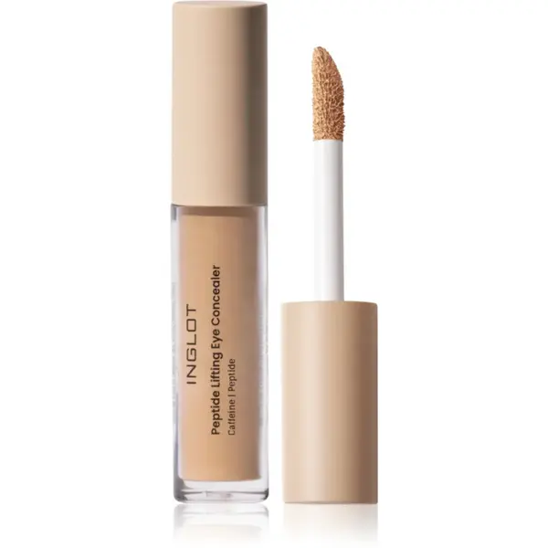 Inglot Peptide Lifting Eye Concealer corector lichid culoare 204 Medium Beige 4.6 ml