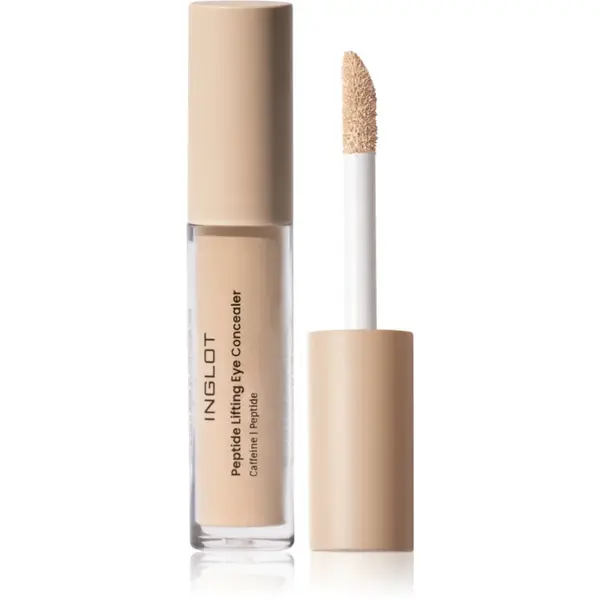 Inglot Peptide Lifting Eye Concealer corector lichid culoare 202 Light Cream 4.6 ml