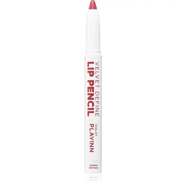 Inglot PlayInn Velvet Define Lip Pencil creion intensiv de buze culoare MUTED BERRY 66 1.6 g