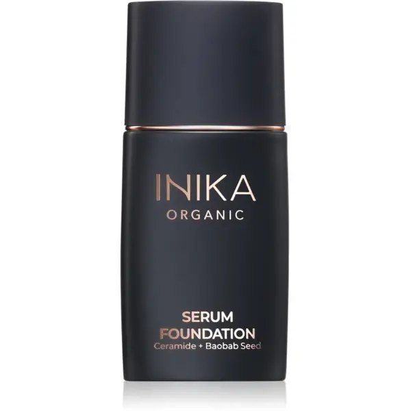 INIKA Organic Serum Foundation machiaj de îngrijire pentru un ten frumos culoare Fearless 25 ml