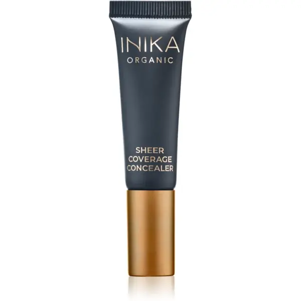 INIKA Organic Sheer Coverage Corector cremos impotriva pungilor de sub ochi culoare Vanilla 10 ml
