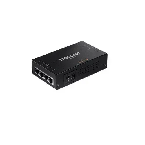 Injector TRENDnet TPE-147GI, Gigabit 4 x PoE, putere 65W