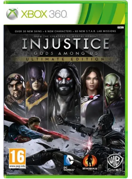 Injustice Gods Among Us Ultimate Edition PlayStation 4|PS Vita|PC|Xbox 360|PlayStation 3