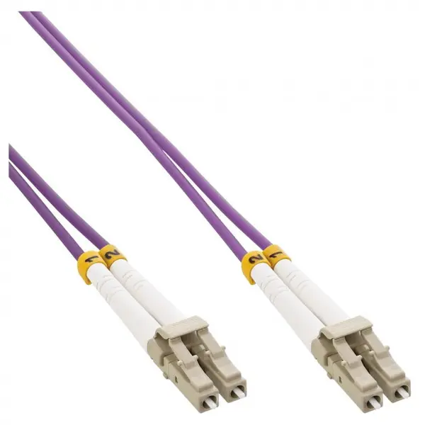Inline Cablu fibra optica LC-LC OM4 Duplex Multimode 30m, InLine IL88530P