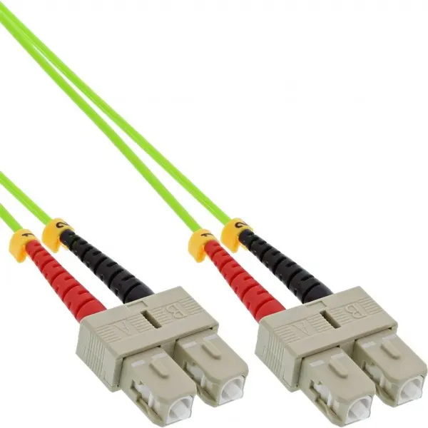 Inline Cablu fibra optica SC-SC Duplex OM5 20m, InLine IL83520Q